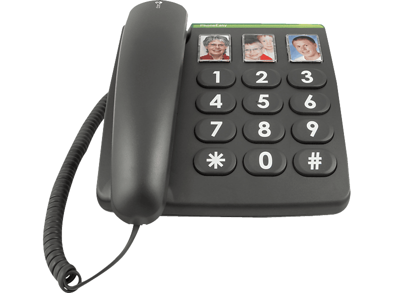 DORO PhoneEasy® 331ph Seniorentelefon | Schnurgebundenes Telefon
