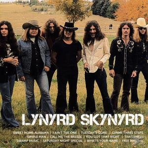 Albumcover: Die Band Lynyrd Skynyrd steht auf einem grünen Feld.