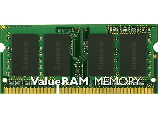 KINGSTON KVR16S11S8/4 4GB DDR3 1600 SO-DIMM - Mémoire vive (vert)