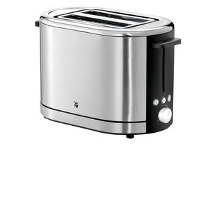 WMF 04.1409.0011 Lono Toaster Edelstahl matt/Schwarz (900 Watt, Schlitze: 2)