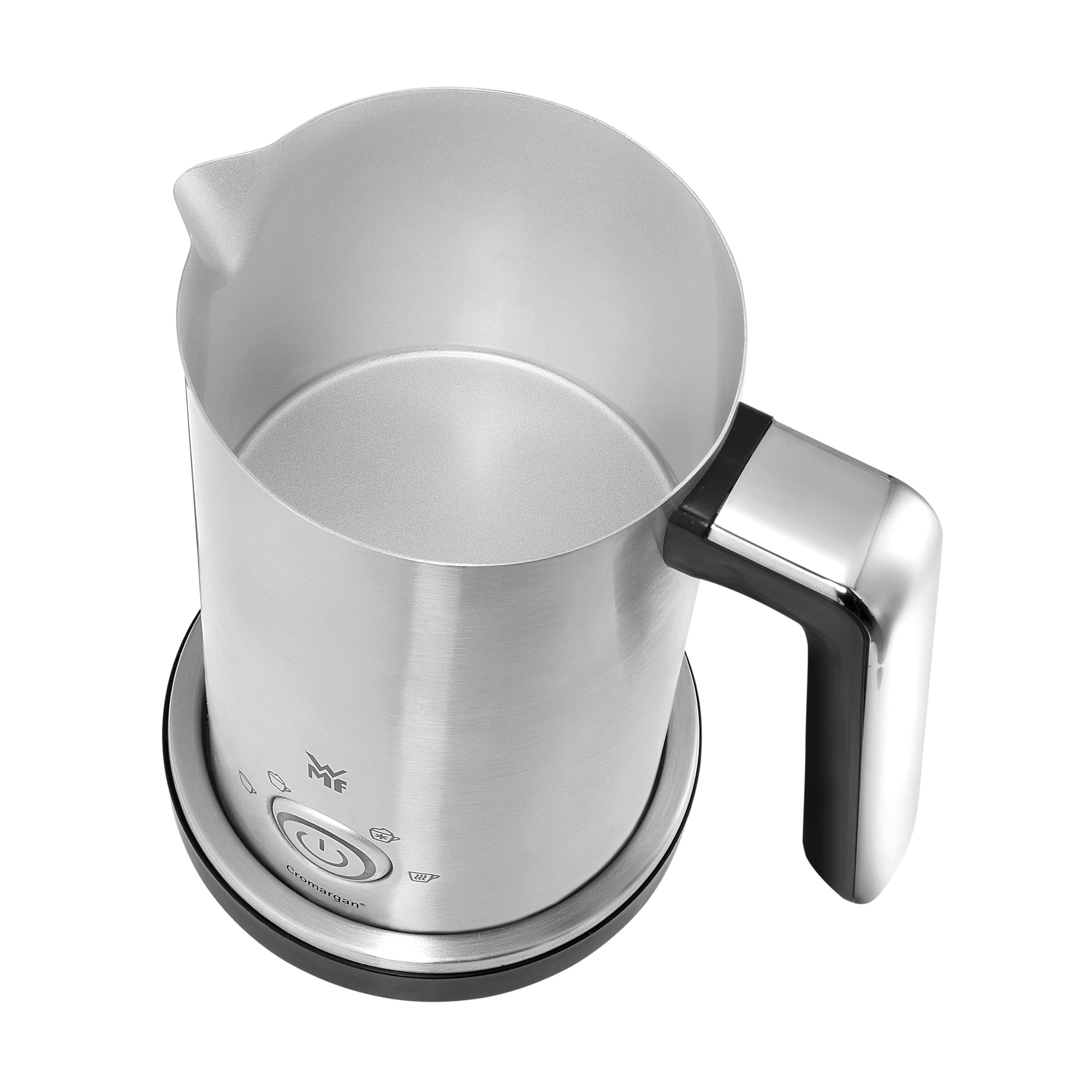 WMF 04.1312.0011 Lineo Milchaufschäumer, Silber, 450 Watt