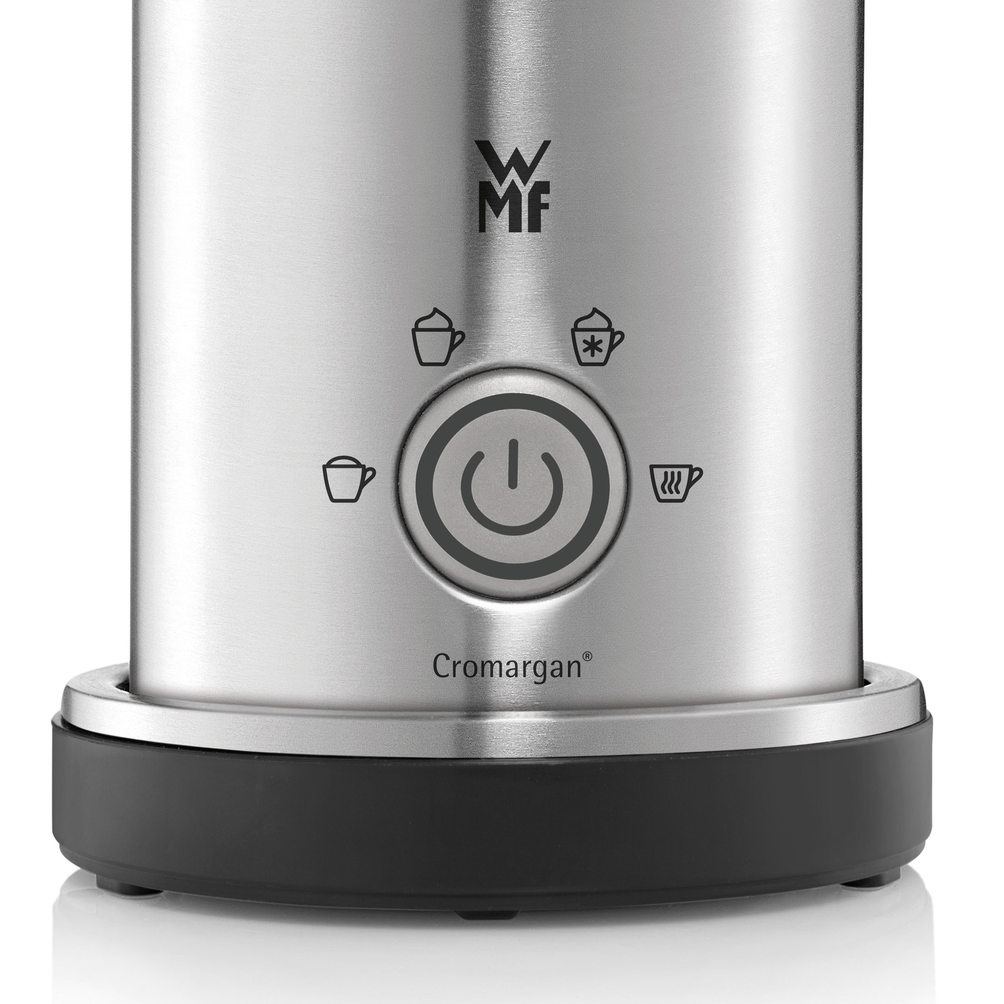 WMF 04.1312.0011 Lineo Milchaufschäumer, Silber, 450 Watt