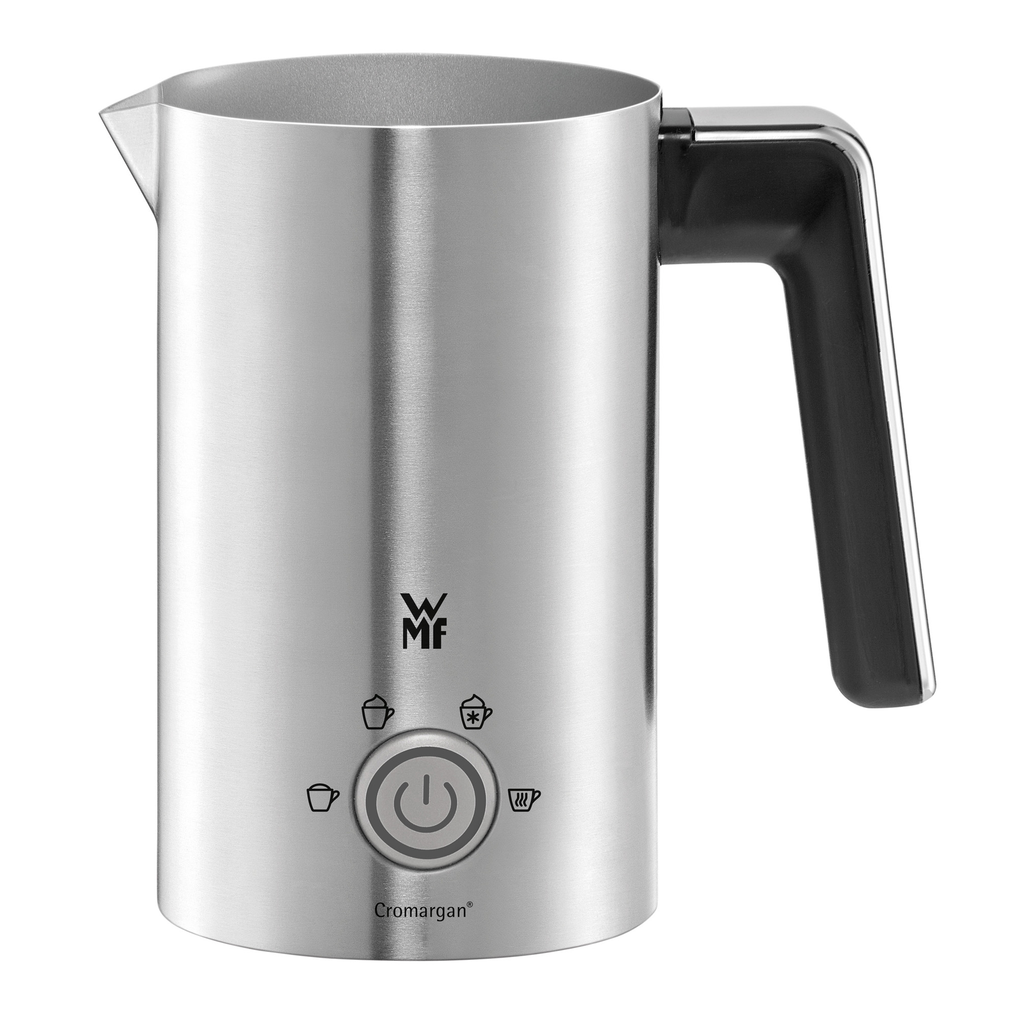 WMF 04.1312.0011 Lineo Milchaufschäumer, Silber, 450 Watt