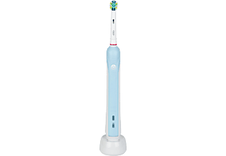 ORAL-B PRO 700 Floss Action - Brosse à dents électrique (Bleu ciel / blanc)
