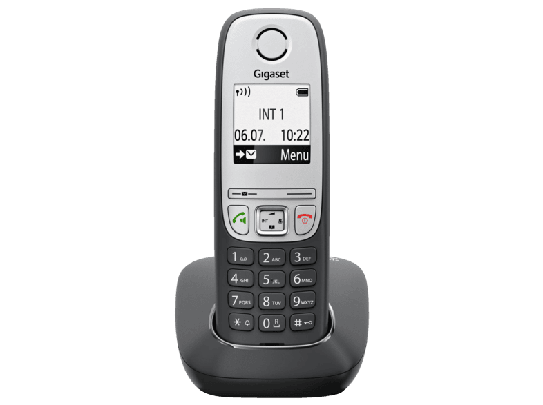Gigaset A 415 Schnurloses Telefon In Schwarz Mobilteile 1