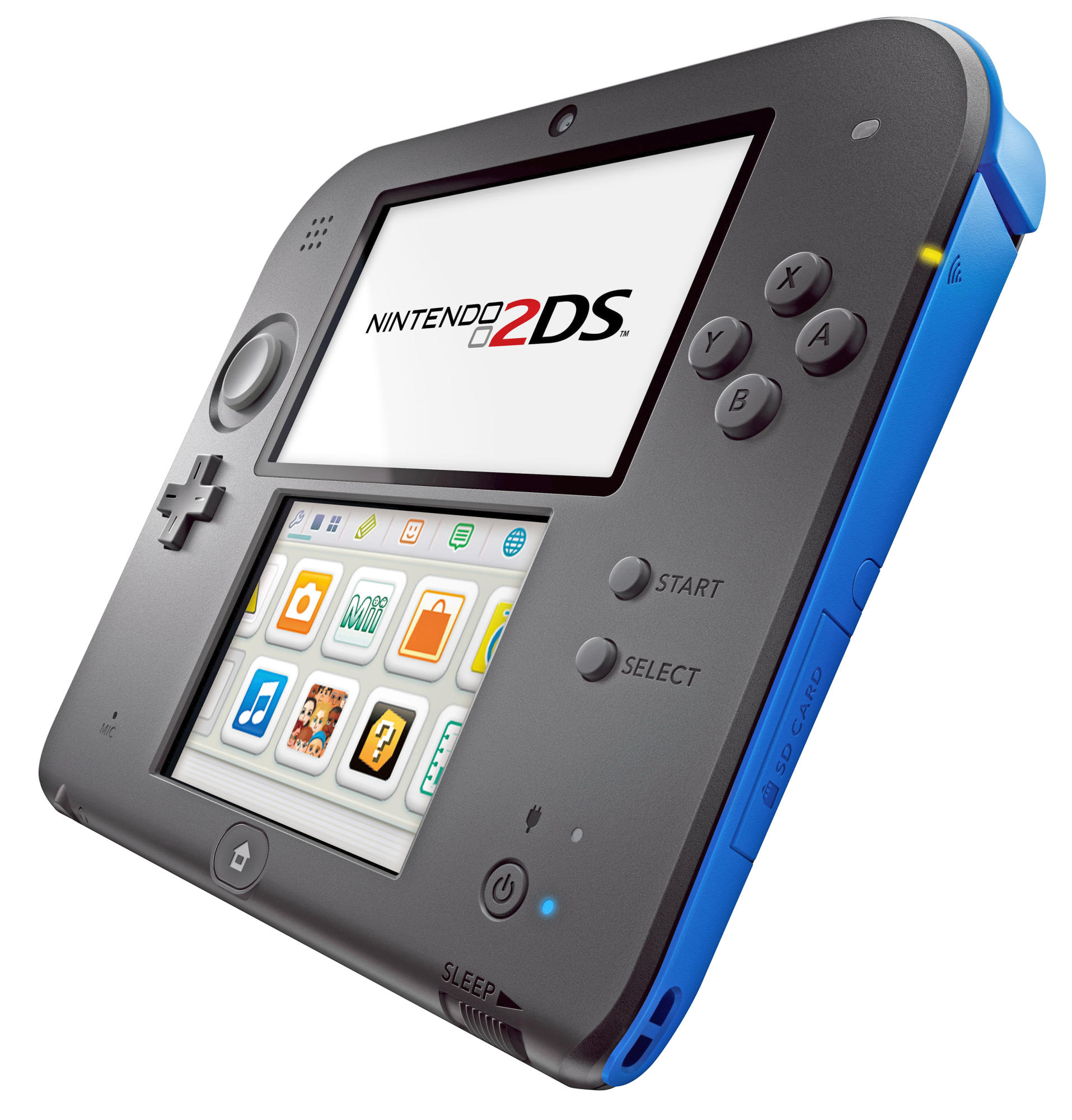 Consola Nintendo 2DS, Azul y Negra