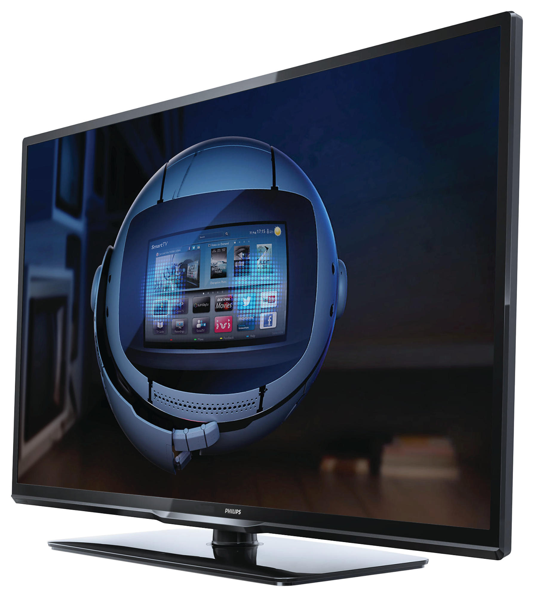 TV LED 39" - Philips 39PFL3208 Smart TV, 100Hz