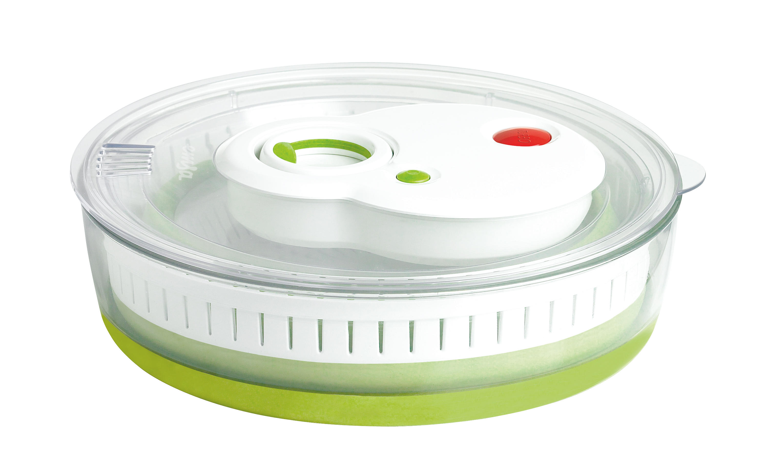 EMSA 512991 Turboline Salatschleuder Weiß