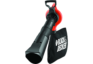 BLACK+DECKER BLACK & DECKER GW3030 - Aspirafogli e soffiatore - 3000 watt - nero/arancione - Aspiratori e soffiatori di foglie (Rosso)