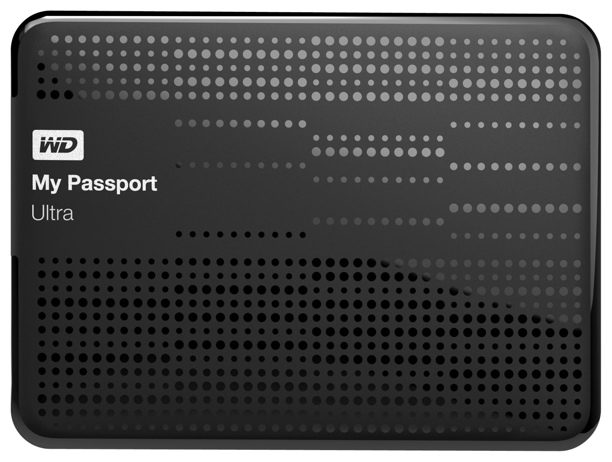 Disco duro de 2Tb - WD My Passport Ultra, externo de 2.5 pulgadas, USB 3.0 y en color negro