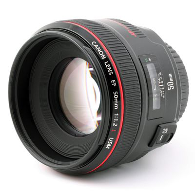 CANON EF L - 50 mm f/1.2 USM, EF, L-Reihe (Objektiv für Canon EF-Mount, Schwarz)