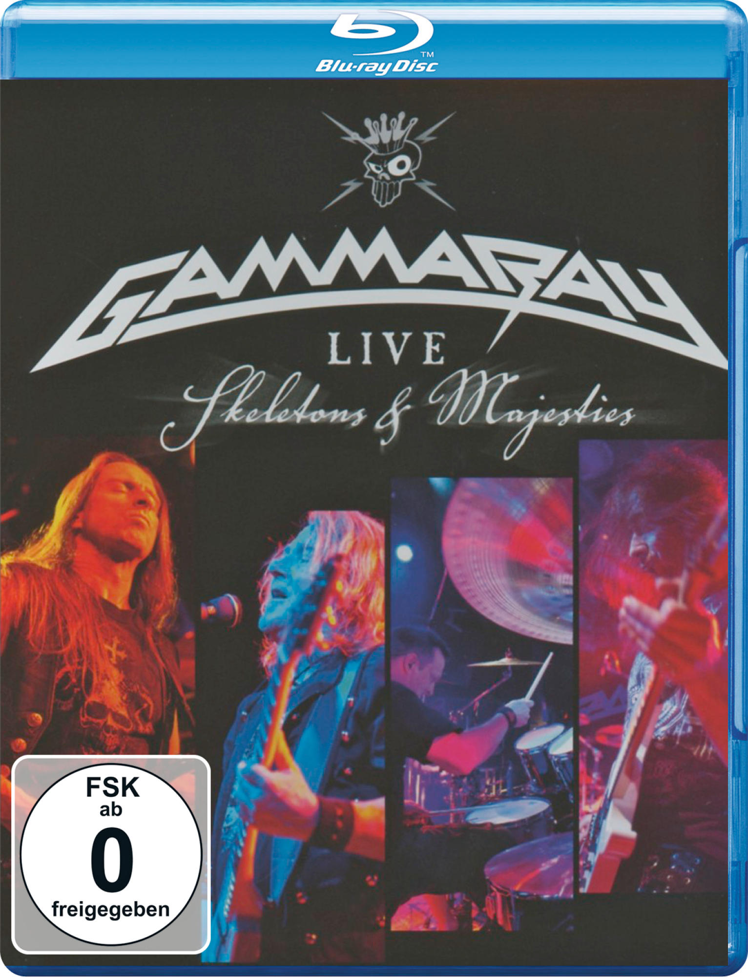 Gamma Ray - Skeletons Majesties & Live - (Blu-ray) 