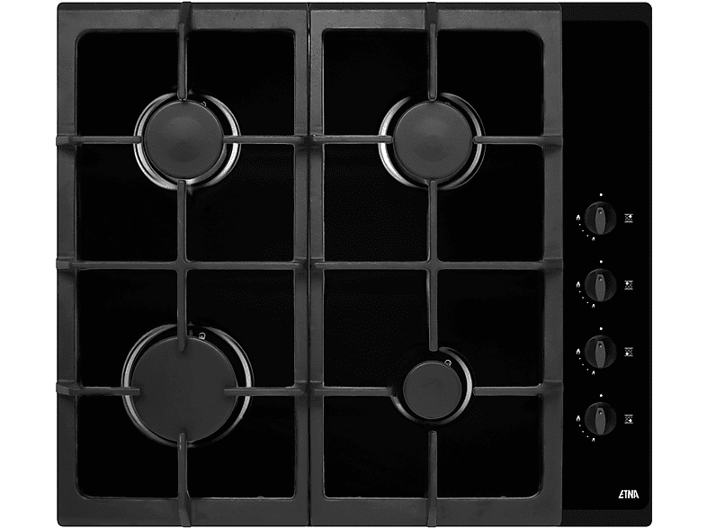 4 branders met verschillende warmte-instellingen voor veelzijdig koken