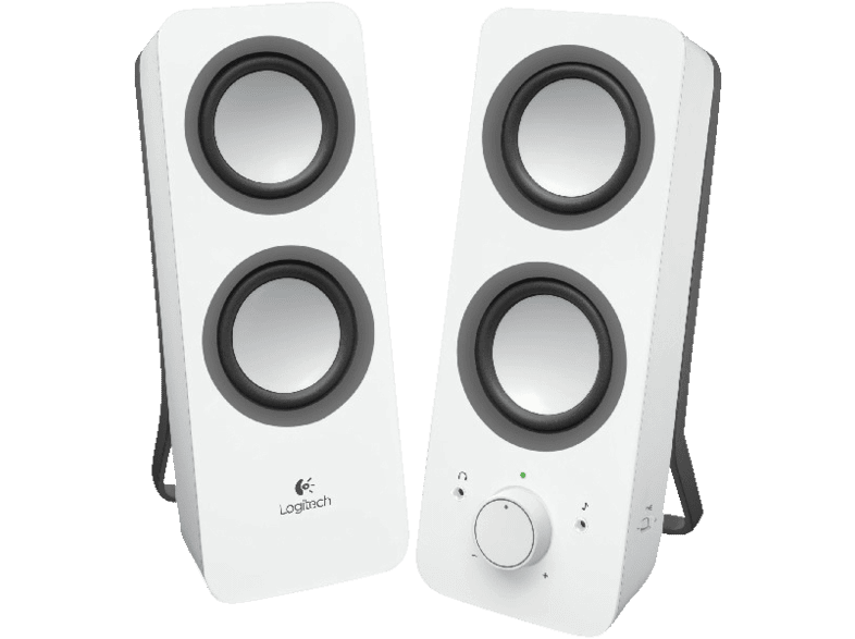 Logitech Z200 Weiß - 2.0 PC-Lautsprecher - Weiß