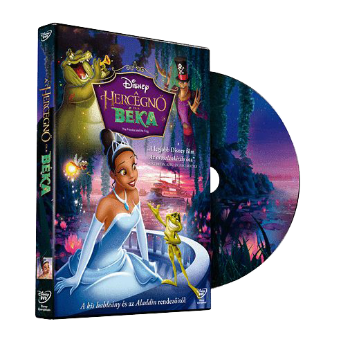 A hercegnő és a béka (DVD)