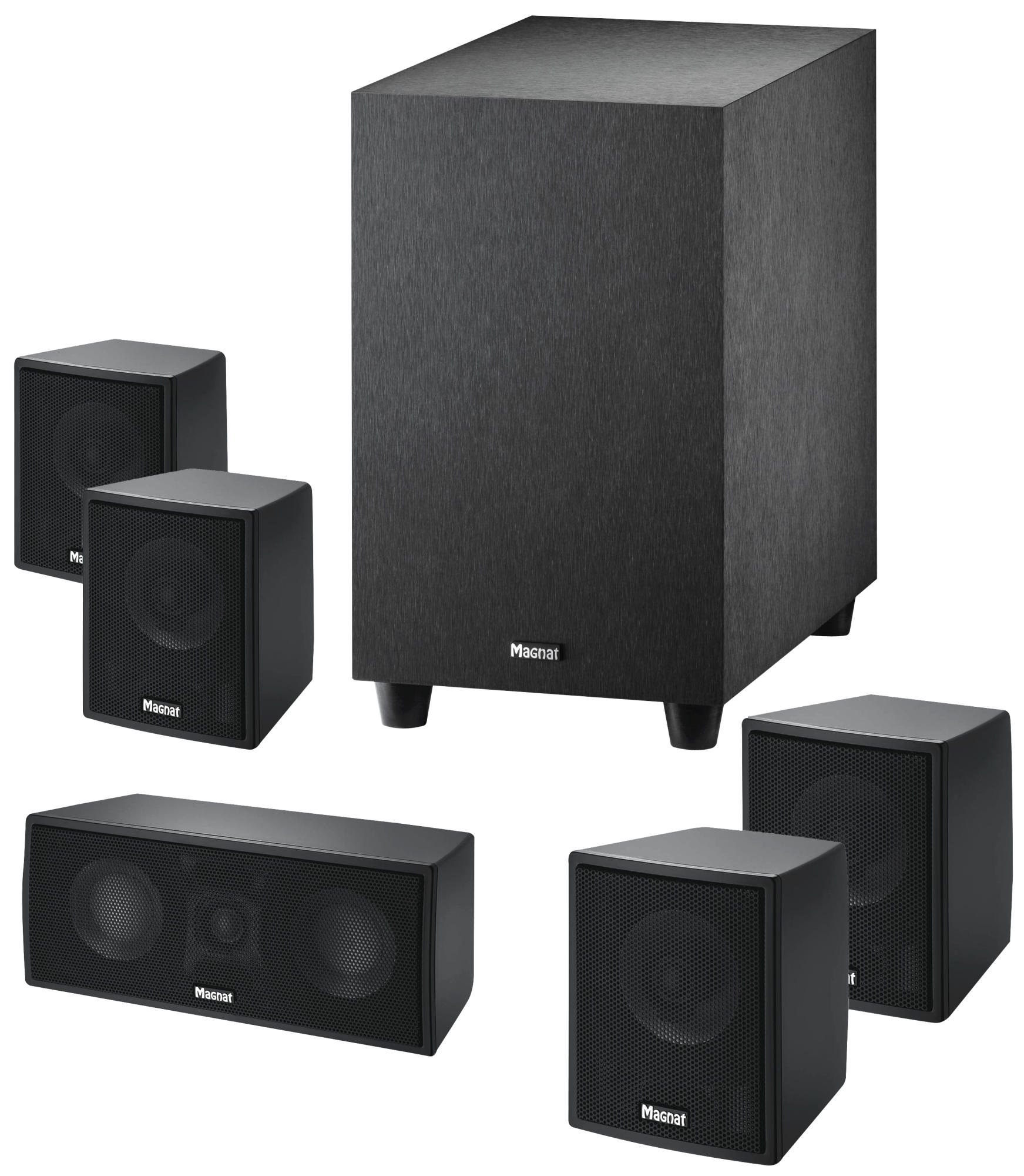 YAMAHA RX-V379 + Interior 5.1X  5.1 System (AV-Receiver, 5.1 Lautsprechersystem, Ja, Bluetooth, Schwarz)