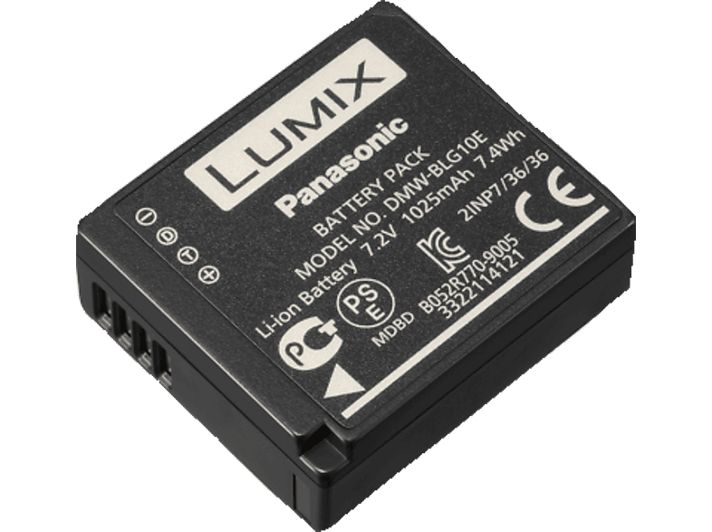 PANASONIC DMW-BLG10E LI-ION AKKU ZU GF6 - Akku (Schwarz)
