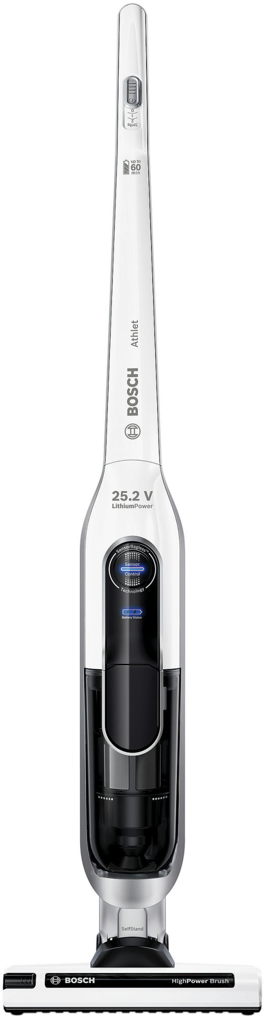 Aspirador Escoba - Bosch ATHLET BCH6ATH25K 25,2V, Capacidad de 900ml, Accesorios incluidos