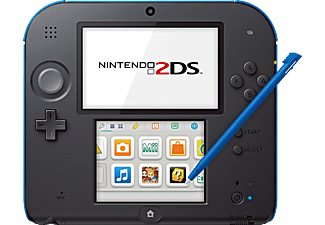 Consola - Nintendo - 2DS, Azul y Negra