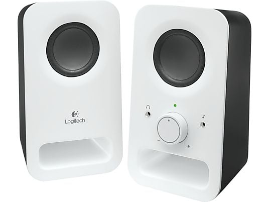 LOGITECH Multimedia Speakers Z150, blanc - Enceinte pour PC (Blanc)