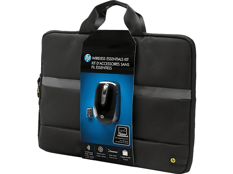 HP Wireless Essentials Kit Paquete de accesorios para portátil