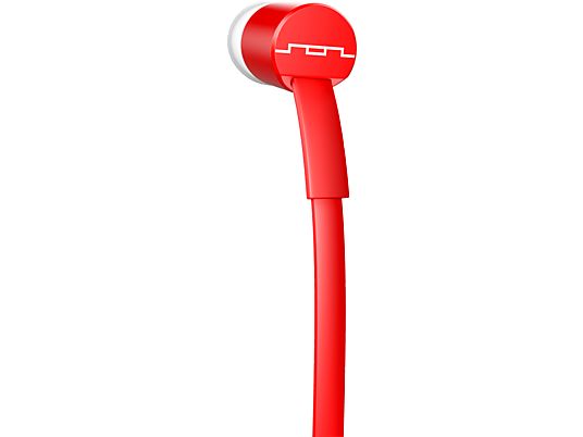 SOL JAX I2 - Auricolare (In-ear, Rosso)