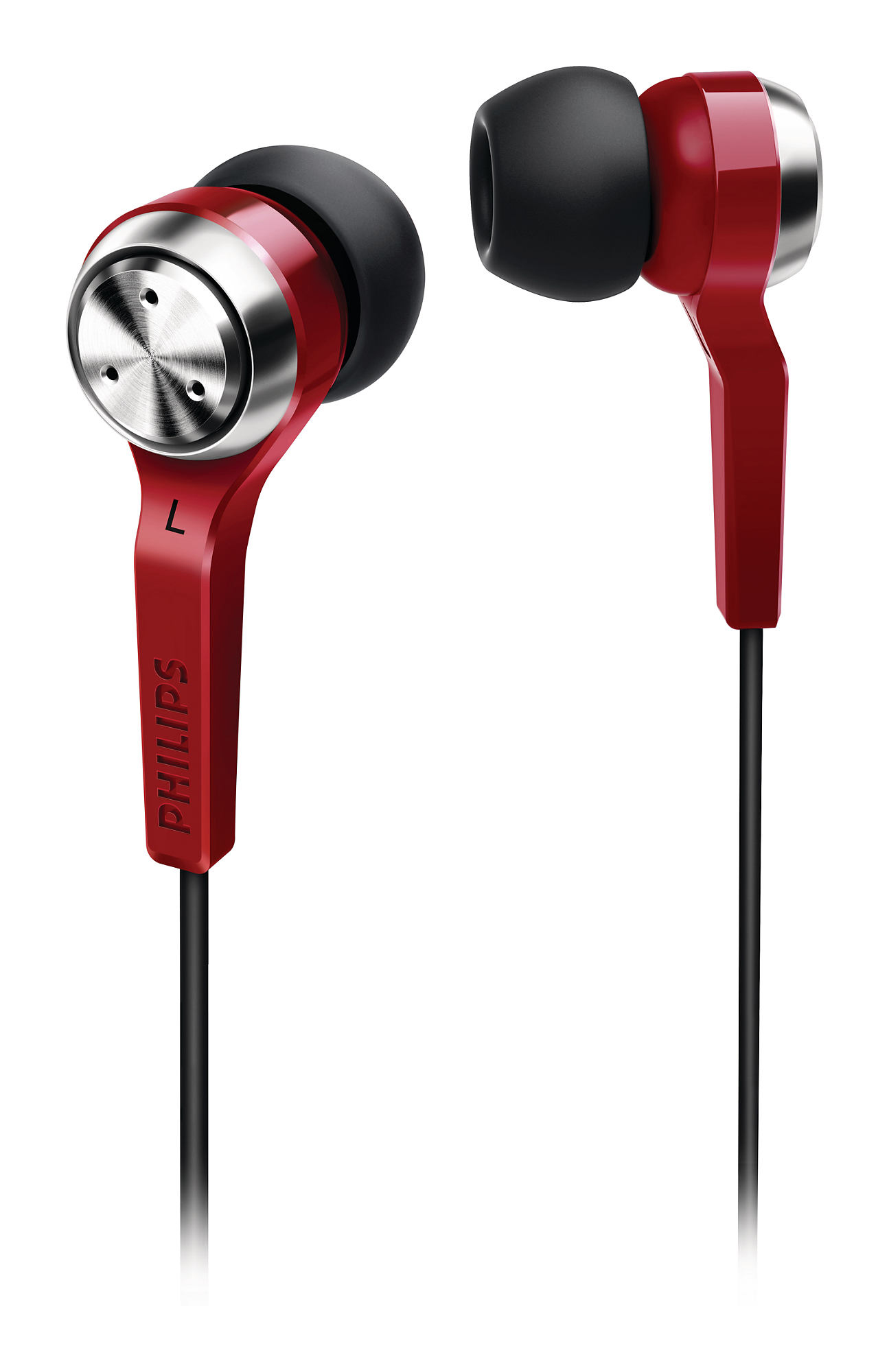PHILIPS SHE 8500/10, In-ear Kopfhörer Rot
