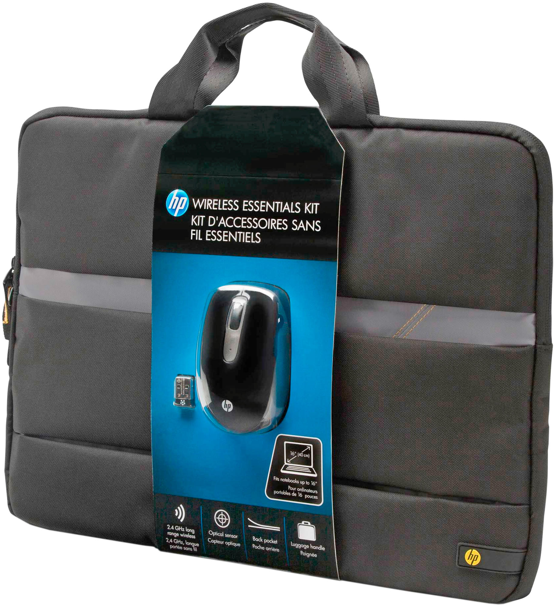 HP Wireless Essentials Kit - Paquete de accesorios para portátil