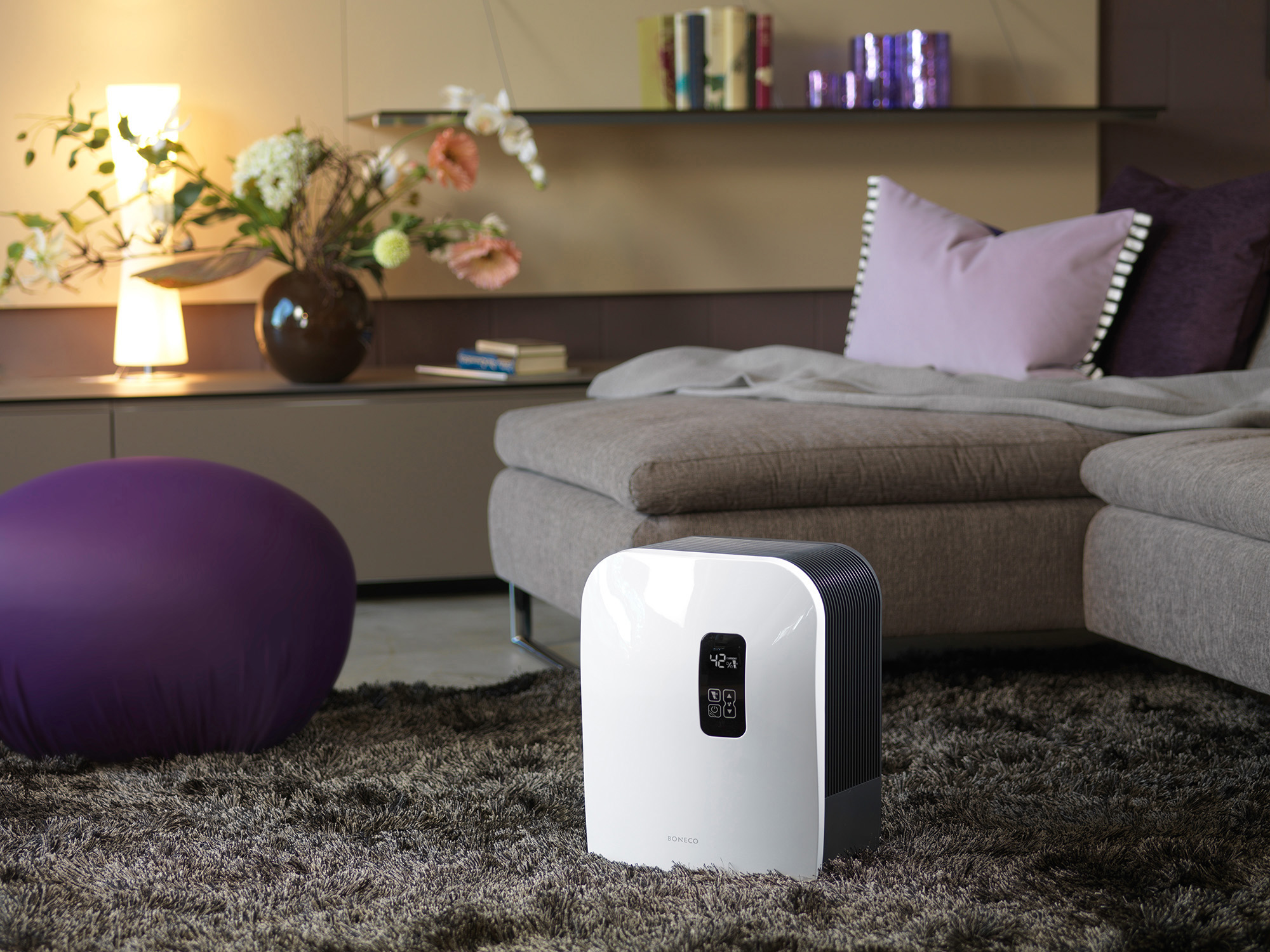 BONECO W 490 Luftbefeuchter Weiß (16 Watt, Raumgröße: 30 m²)