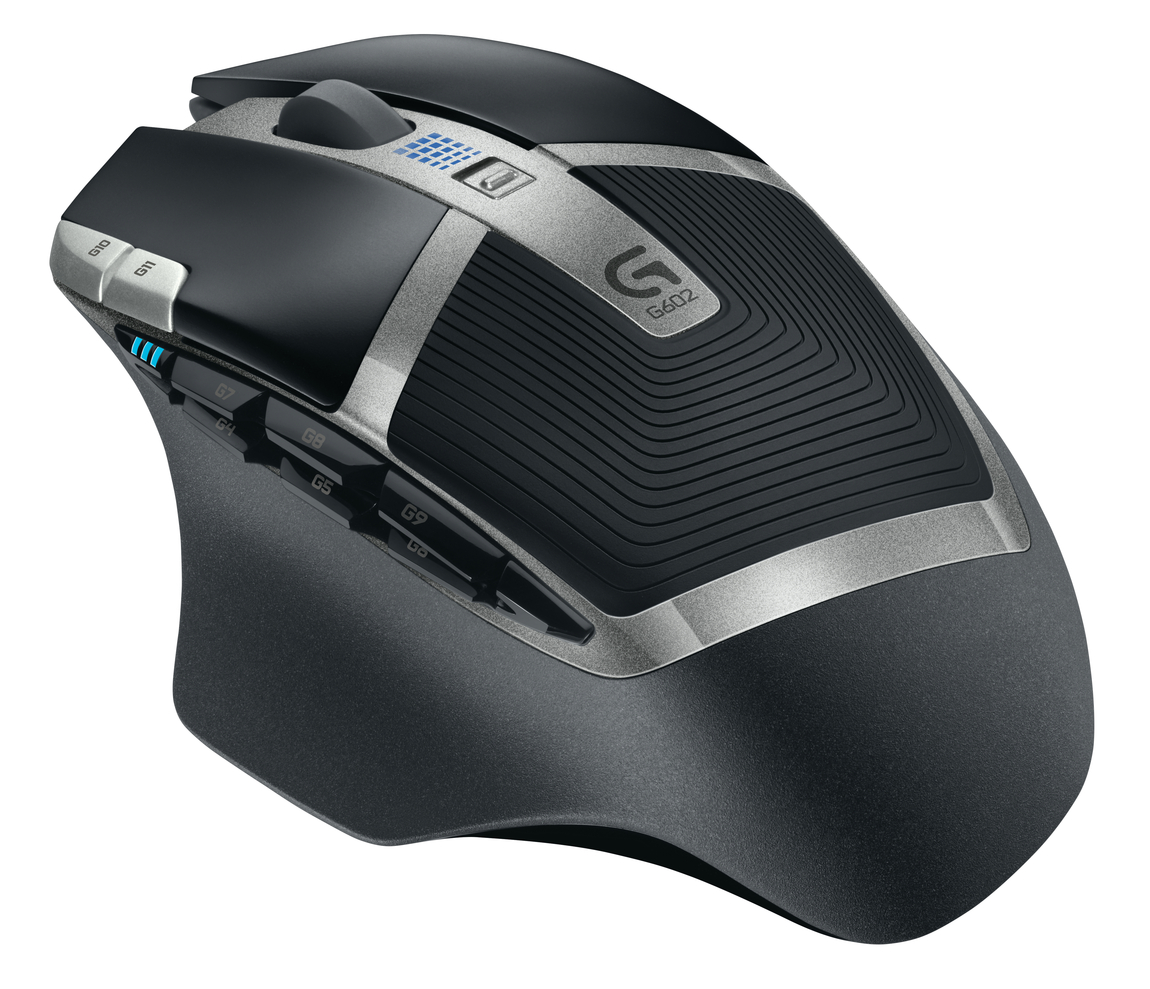 LOGITECH G602 Funkmaus, Schwarz