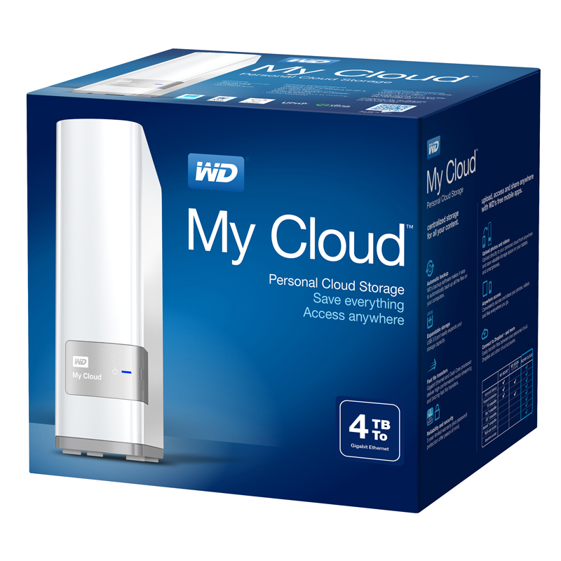 WD My Cloud™ NAS 3,5 Zoll Weiß}