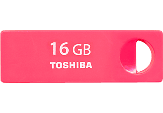 Pendrive de 16Gb - Toshiba Enshu, memoria USB 2.0, color rosa