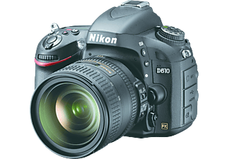 NIKON D610, 24-85mm VR Kit, 24.3 MP, Noir - Appareil photo reflex Noir