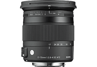 SIGMA SIGMA 17-70 mm F2,8-4 DC MACRO HSM Nikon - Obiettivo zoom()
