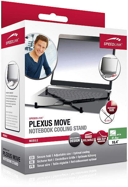 SPEEDLINK SL 7465 PLEXUX Move, Schwarz