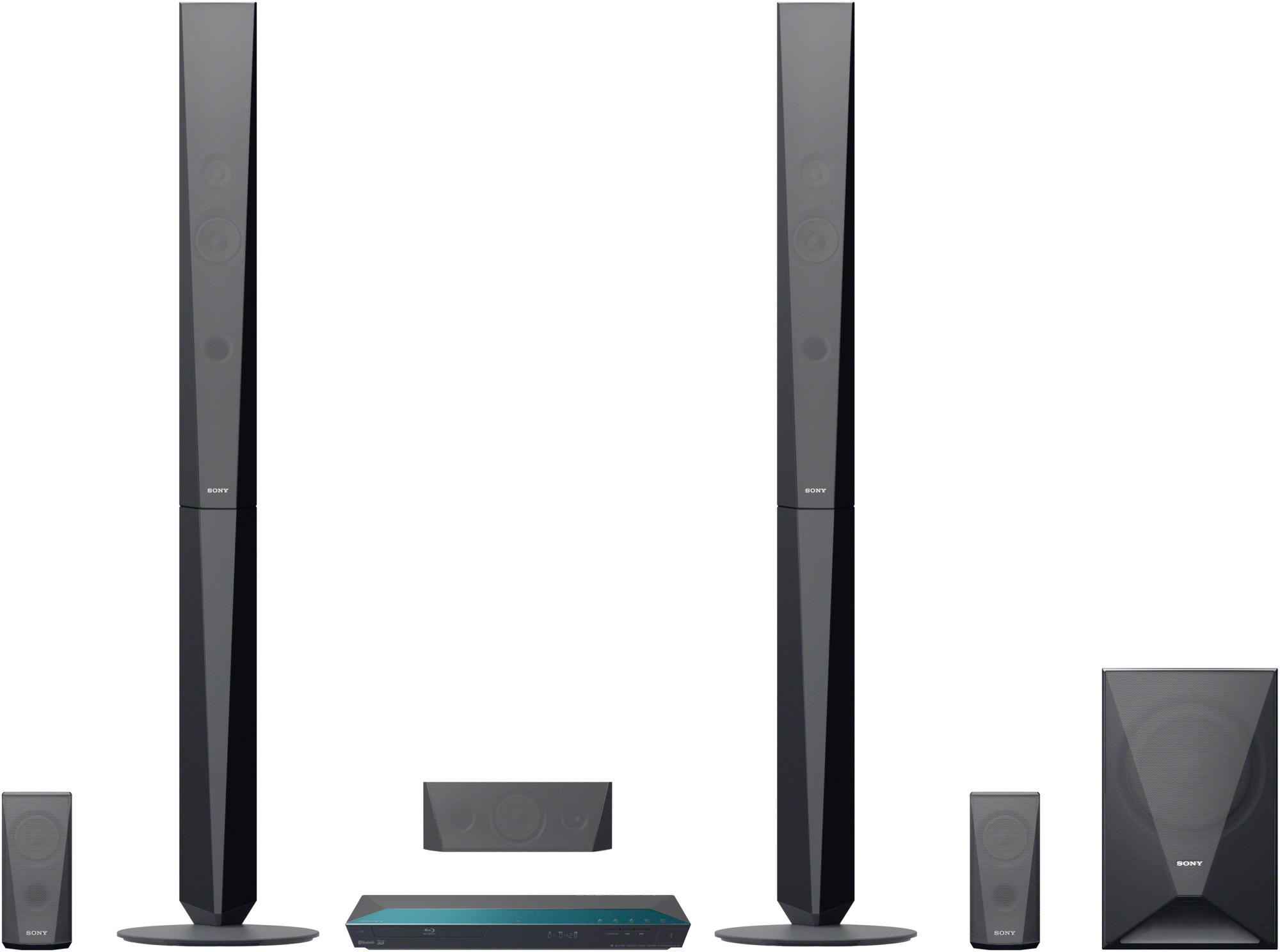 SONY BDV-E4100 5.1 Heimkino-System, Bluetooth, Ja, Schwarz)