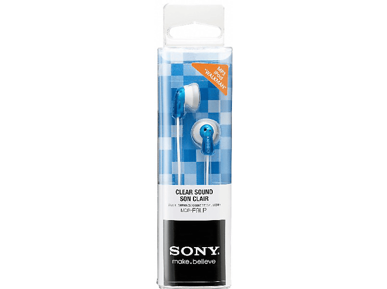 Sony MDR-E9LP Douszne Niebieski – zdjęcie 3