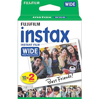FUJIFILM Instax Color 10x2 Feuilles - Film analogique (Blanc)