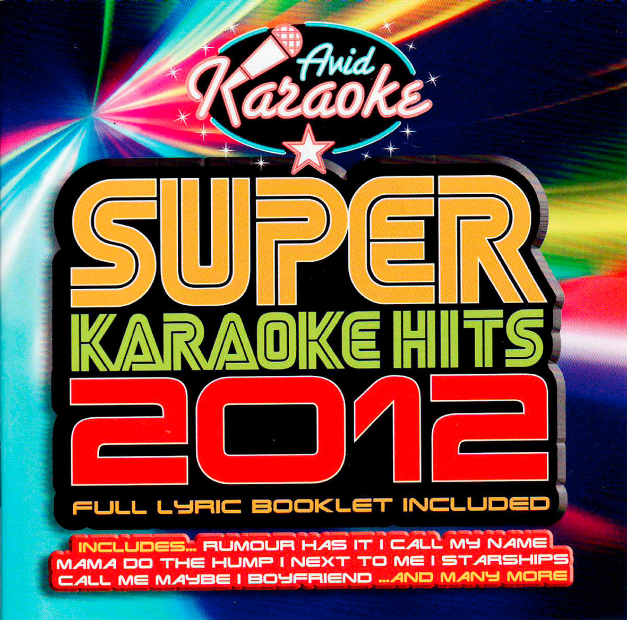 VARIOUS - Super Karaoke Hits 2012 (CD)  - (CD)