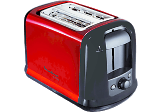 MOULINEX LT 261 D Toaster (Metallic-Rot/Schwarz, 850 Watt, Schlitze: 2)