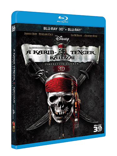 A Karib-tenger kalózai 4. - Ismeretlen vizeken (3D Blu-ray)