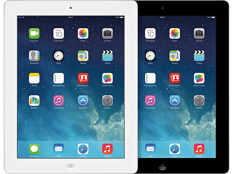 iPad con pantalla Retina blanco de 32 GB