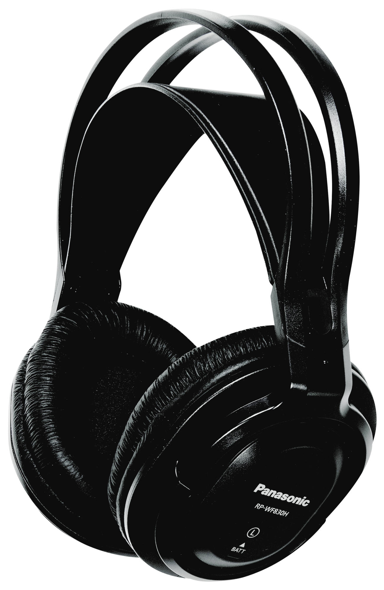 Panasonic Rpwf830ek Auriculares negros diadema adecuado para personas mayores hifi sonido base recargable aislante de ruido sin bluetooth jack 3.5 inalambricos rpwf830k rpwf830 20 rpwf830e