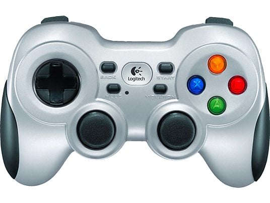 LOGITECH Wireless Gamepad F710, 2.4 GHz - Gamepad (Argent)