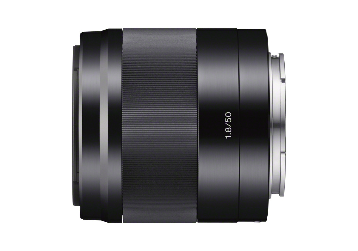 Sony E-Mount, SEL50F18 Blende - 50 f/1.8 Schwarz) (Objektiv Circulare mm SONY OSS, für
