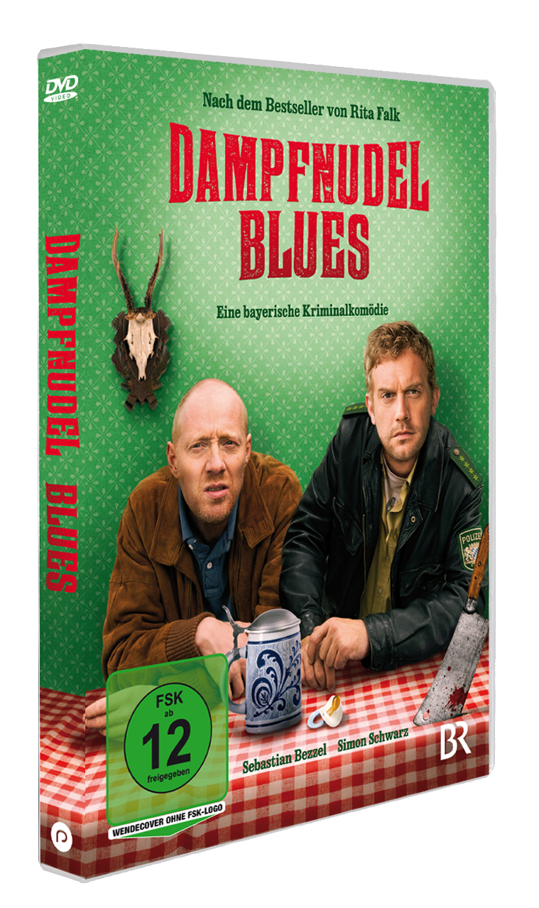 DVD-Cover mit zwei Männern, Filmtitel und grünem Aufkleber.