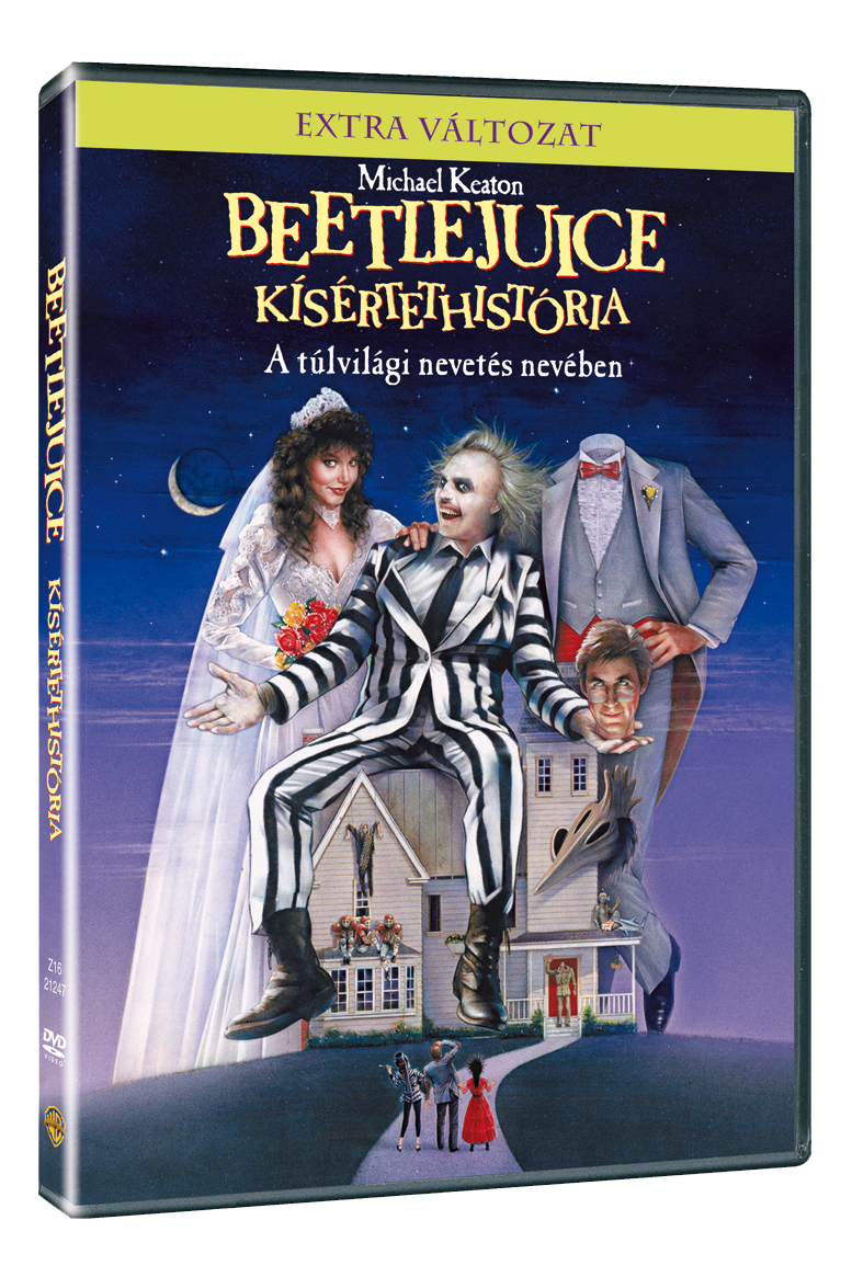 Beetlejuice - Kísértethistória (DVD)