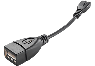 CELLULARLINE cellularline USB ON THE GO - Adattatore Micro USB - Tecnologia OTG - Nero - adattatore (Nero)