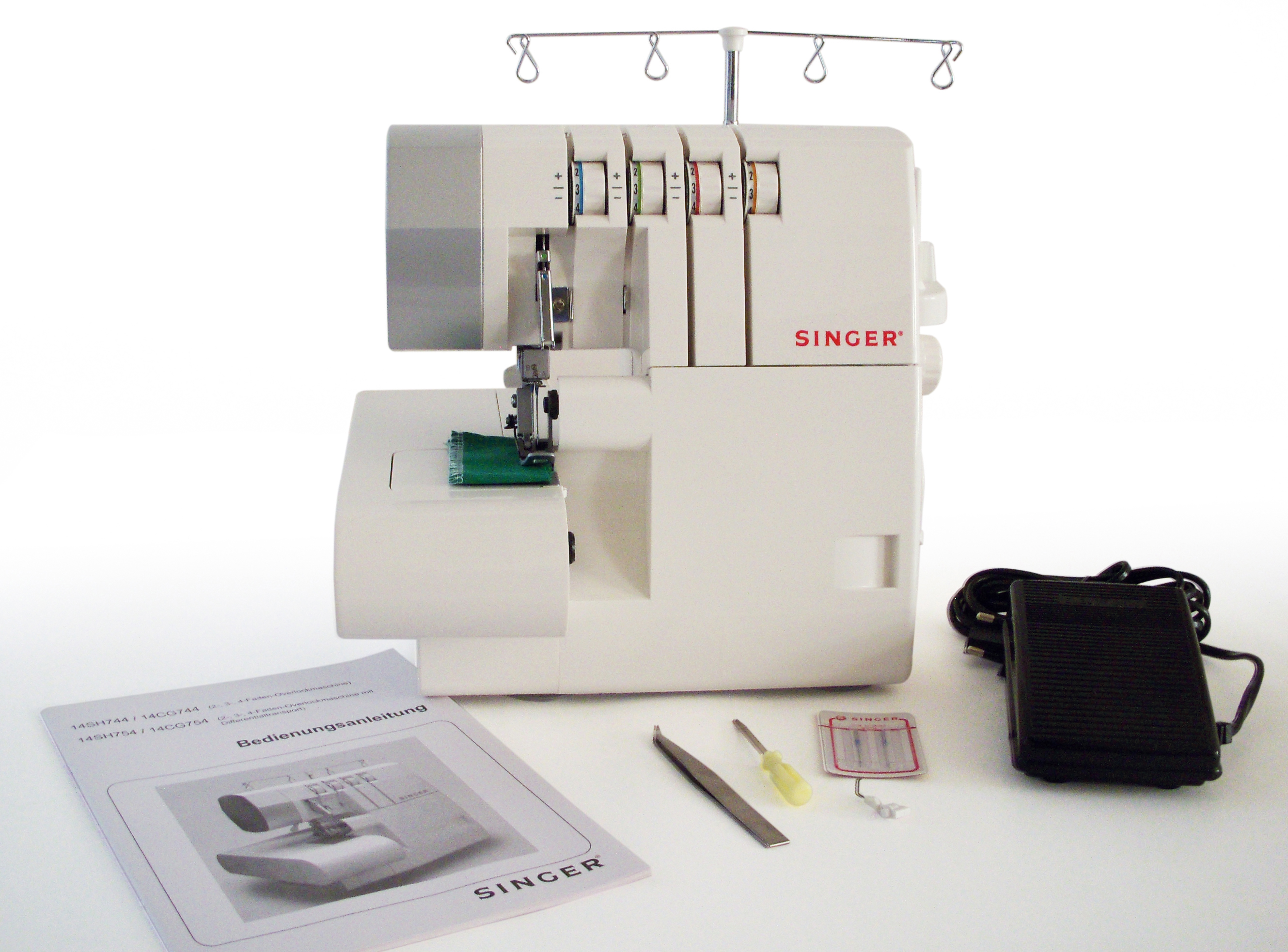 SINGER 14 SH 754 Overlock-Nähmaschine (90 Watt)