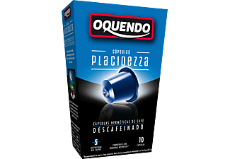 Cápsulas monodosis - Oquendo CP10PL PLACIDEZZA, Pack de 10 cápsulas para 10 tazas, Compatible con